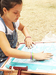 Touch Drawing at the UNESCO Summer Youth Academy in Romania