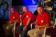 Sorin Repanovici, World Genesis Foundation Vice President, is joined by Alexandru Mironov and Romanian Cosmonaut Dumitru-Dorin Prunariu