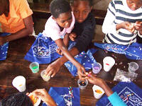 Arts and Crafts Program for Youth in South Africa Sponsored by the World Genesis Foundation