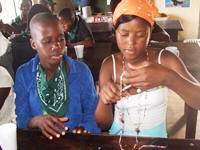 Arts and Crafts Program for Youth in South Africa Sponsored by the World Genesis Foundation